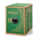 Genesis 32141112 18/2 Stranded Shielded Plenum Cable, CL3P, FPLP, CMP, FT6,1000' (304.8m), REELEX Pull Box, Natural White
