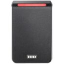 HID 40NKS-01-000APR Signo 40 Pigtail Smartcard Reader with Seos Profile, Mobile Access Enabled, MOBA2PY, Wiegand, CSN Suppressed, Red LED, Flashing Green, Buzzer, Black with Silver Trim