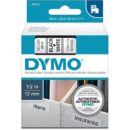 DYMO 45013 D1 Electronic Tape Cartridge, White Text on Black Label, 23' 1/2", Count of 7m Roll