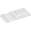 Panduit ABMS-A-C Cable Tie Mount, Adhesive, 27.9mm, 1.1" x 1.1"