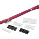 Panduit ABMS-A-C Cable Tie Mount, Adhesive, 27.9mm, 1.1" x 1.1"