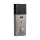 Schlage BE469ZP CEN 626 Connect Smart Deadbolt with Alarm Inbuilt Century Trim, Satin Chrome