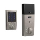 Schlage BE469ZP CEN 626 Connect Smart Deadbolt with Alarm Inbuilt Century Trim, Satin Chrome