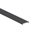 Panduit C4BL6 PVC Flush Wiring Duct Cover 0.37" 4.25", 6', Black