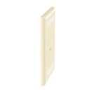 Panduit CFPL1EIY Mini Communication Port Single Classic Faceplate, Ceiling Mount Wall Mount Plate