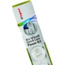 Wiremold CMK70 Flat Screen TV Cord and Cable Power Kit