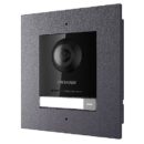 Hikvision DS-KD8003-IME1/Flush 2MP Video Intercom Module Door Station with Fisheye Camera, Flush Mount Frame