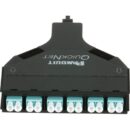 Panduit FQZO-12-10AF 12-Fiber QuickNet SFQ MPO-LC Cassette, OM4, Modified Method A