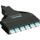 Panduit FQZO-12-10AF 12-Fiber QuickNet SFQ MPO-LC Cassette, OM4, Modified Method A
