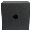 Pedestal Pro MC-CS-16-E 16" 16" Square Steel Housing, Black Power Coated