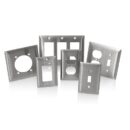 Leviton SL262 Stainless Steel C-Series 430 2-Gang Standard Decora Wallplate