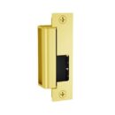 HES 1500C-605-LMS 1500 Series Complete Pac Electric Strike with 1LB Faceplate Kit for Latchbolts, Lock Monitor and Strike Monitor, Bright Brass