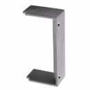 HES 1600-104-629 Lip Extension Trim Adapter for 1600 Series Electric Strikes, Bright Stainless Steel