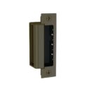 HES 1600-CS-613E-LM 1600 Series Complete Electric Strike with 1LB and 1DB Faceplate Kits, Lock Monitor, Dark Oxidized Satin Bronze Powder